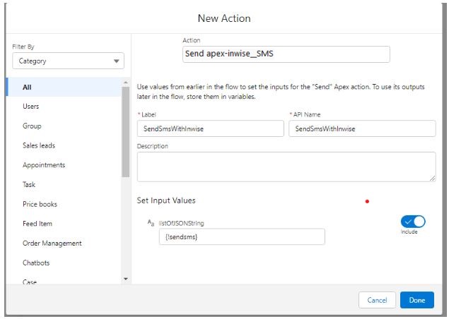 Salesforce-flow-add-an-action