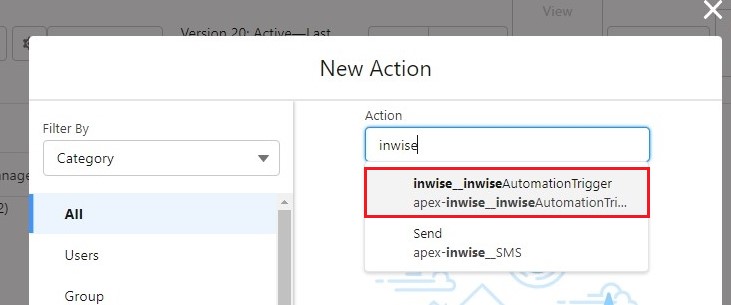 Flow inwise action - automation