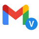 Gmail blue v